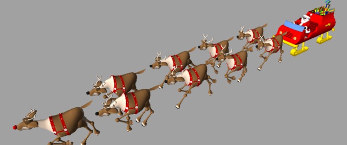Weihnachtsmann mit Kutsche FUNMOD Mod Image