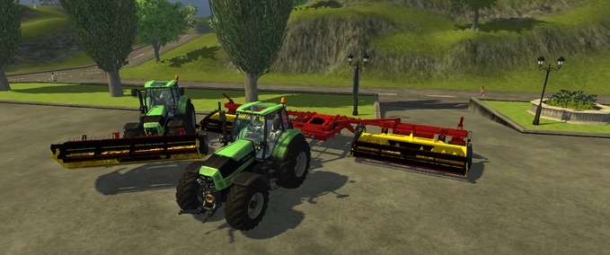 Mähwerke PhiBer Triple Cutter Landwirtschafts Simulator mod
