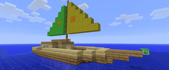 Adventure Segelschiff Minecraft mod