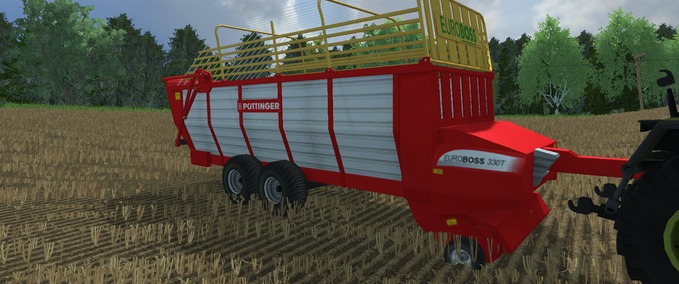 Ladewagen Pöttinger Euroboss 330T Landwirtschafts Simulator mod