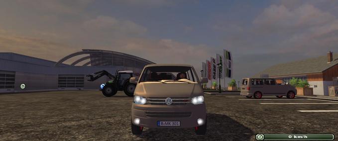 Volkswagen VW Caravelle 2 5L mit AHK Landwirtschafts Simulator mod