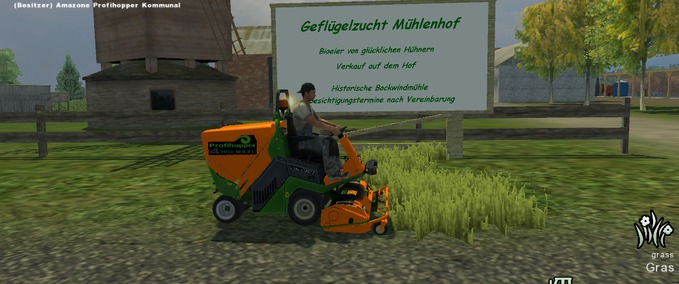 Mähwerke Profihopper Kommunal Landwirtschafts Simulator mod