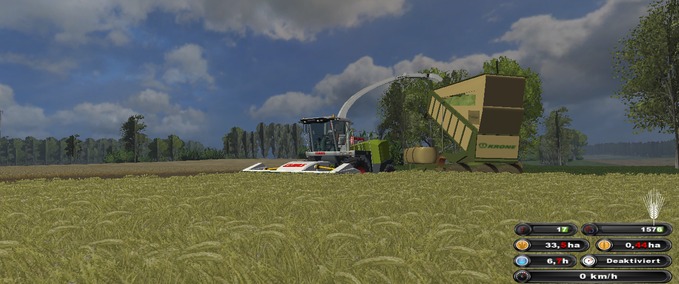 Texturen Grüngerste für GPS Landwirtschafts Simulator mod