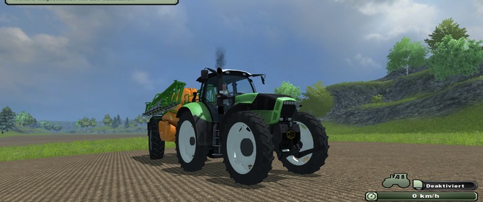 Deutz Fahr Deutz Agrotron X720 Pflegereifen Landwirtschafts Simulator mod