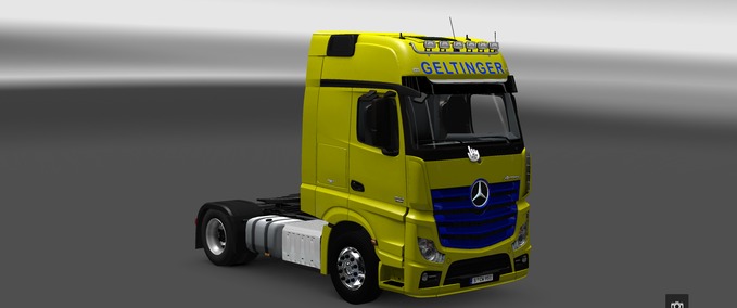 Skins Mercedes Actros  Eurotruck Simulator mod
