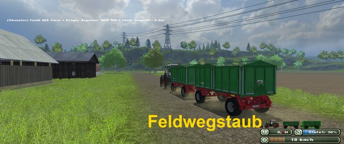 Drehschemel Kröger HDK 302 Landwirtschafts Simulator mod