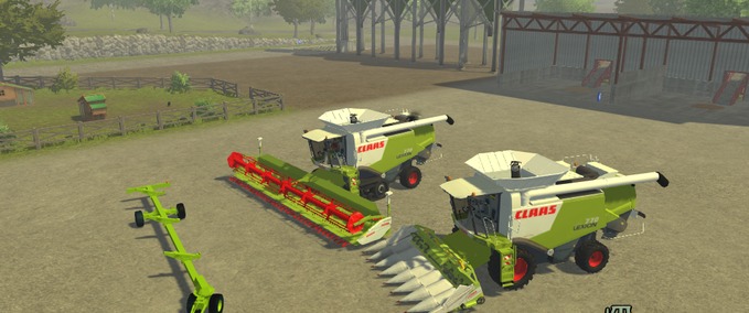 Claas Lexion 770 Pack Mod Image