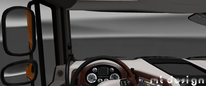 Interieurs DAF XF interioru  Eurotruck Simulator mod