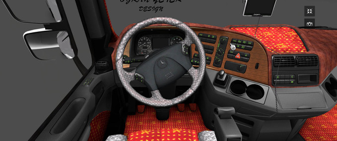 Interieurs Mercedes Benz Interior Eurotruck Simulator mod
