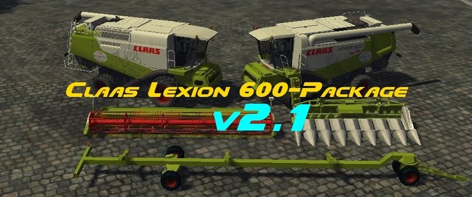 Lexion Lexion 600 Package Landwirtschafts Simulator mod