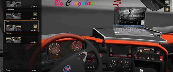 Interieurs Scania Kabin Packs Mod Eurotruck Simulator mod