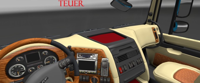 Interieurs DAF Interior K1S Eurotruck Simulator mod