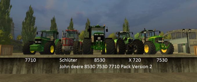 John Deere 8530 7530 7710 Landwirtschafts Simulator mod