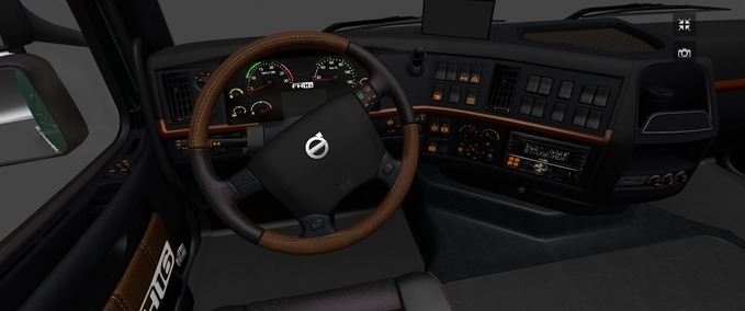 Interieurs 2 x  Volvo  Eurotruck Simulator mod