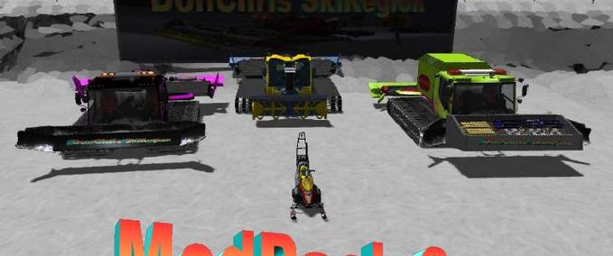 Sonstiges Pistenfahrzeuge Skiregion Simulator mod