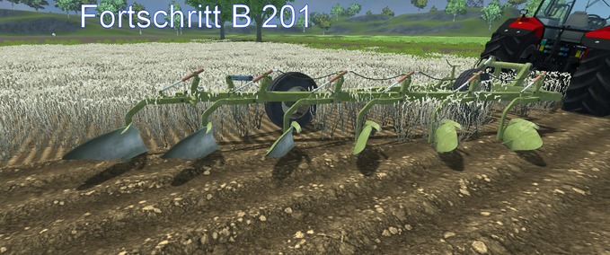 Pflüge Fortschritt B 201 Landwirtschafts Simulator mod