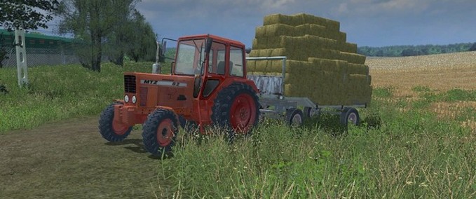 Ballentransport Bale Trailer Landwirtschafts Simulator mod