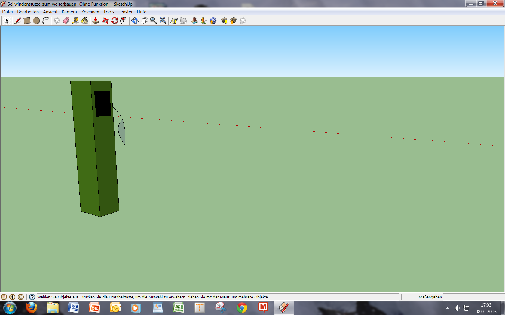 Winch post - Thumbnail 1