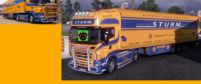 Trucks Sturm Pack all in all  Eurotruck Simulator mod