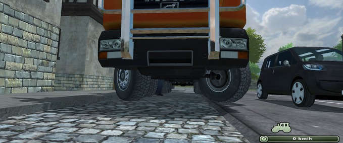MAN MAN TGA 41 440 8 4 whit trailer Landwirtschafts Simulator mod