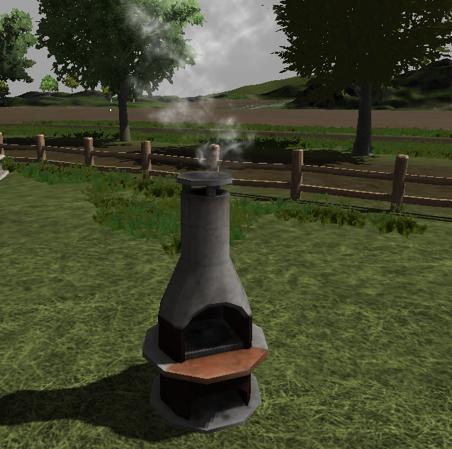 Grill with smoke - Thumbnail 1
