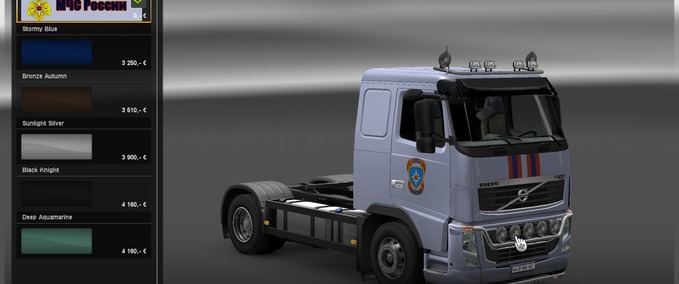 Skins MCHS Russia Volvo Eurotruck Simulator mod