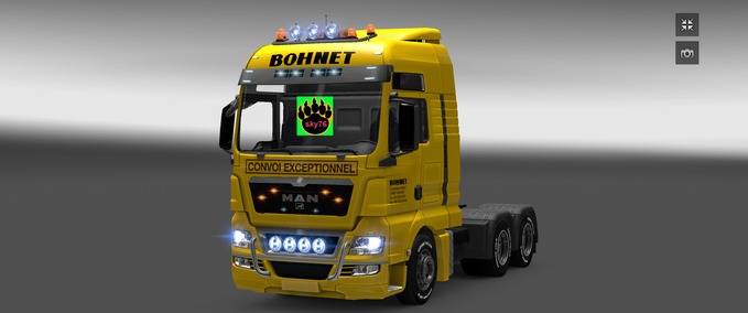Trucks MAN Spedition Bohnet Eurotruck Simulator mod