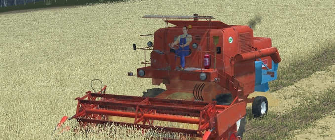 Ostalgie Bizon ZO56 daszek Landwirtschafts Simulator mod