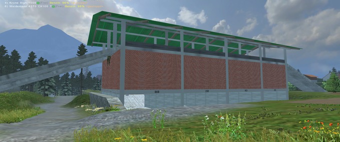 Gebäude mit Funktion ErnteLager Landwirtschafts Simulator mod