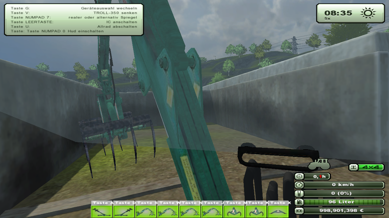 Warfama 350 manure loader - Thumbnail 1