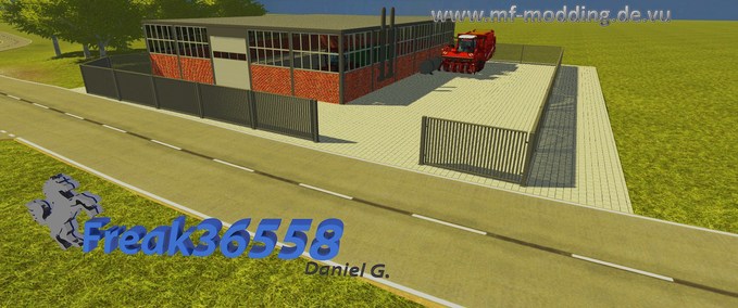 Gebäude Multifunktionshalle Lager und Werkstatt  Landwirtschafts Simulator mod