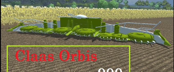 Schneidwerke & Schneidwerkswagen Claas Orbis 900   Landwirtschafts Simulator mod