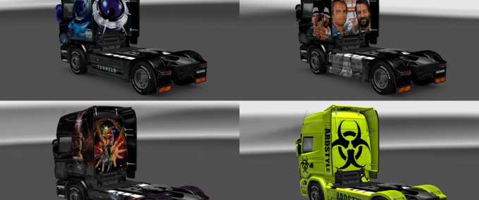 Trucks Skin Erweiterung die 2 Eurotruck Simulator mod