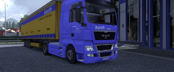 Skins Spedition Barth Eurotruck Simulator mod
