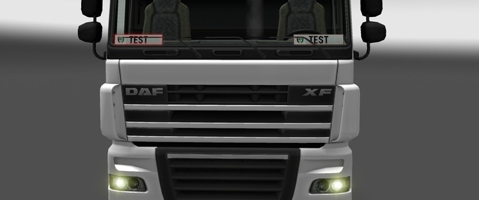 Skins Beleuchtetes Namensschild Eurotruck Simulator mod