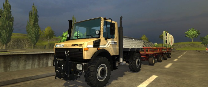 Sonstige Fahrzeuge Unimog 1450 Landwirtschafts Simulator mod