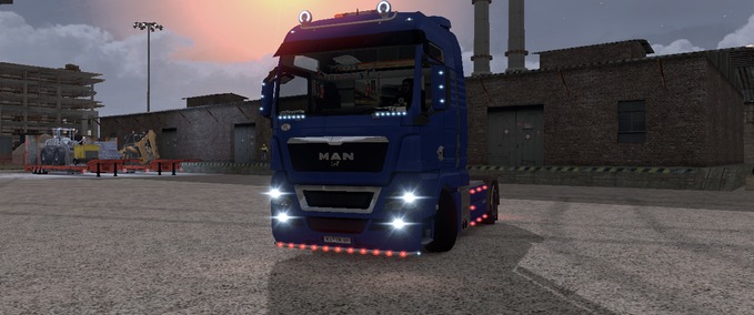 Mods Additional Light MAN Eurotruck Simulator mod