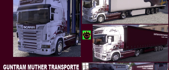 Trucks Guntram Muther Transporte Eurotruck Simulator mod
