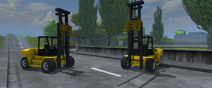 Komatsu EX 50 Pack mit Gabeln Mod Image