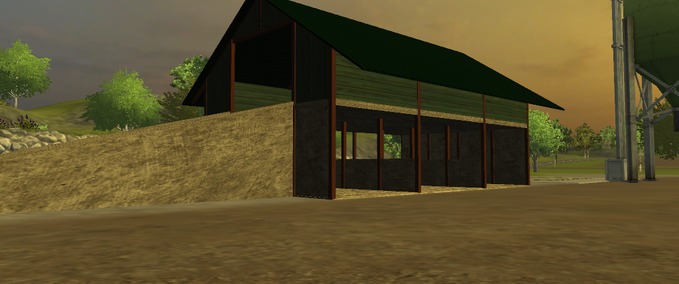 Gebäude mit Funktion Maschinenhalle Landwirtschafts Simulator mod