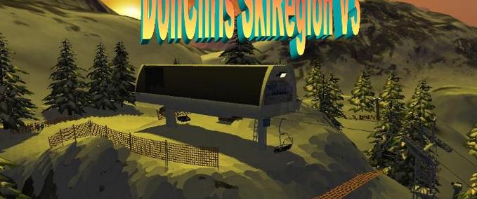 neue Maps DonChris SkiRegion  Skiregion Simulator mod