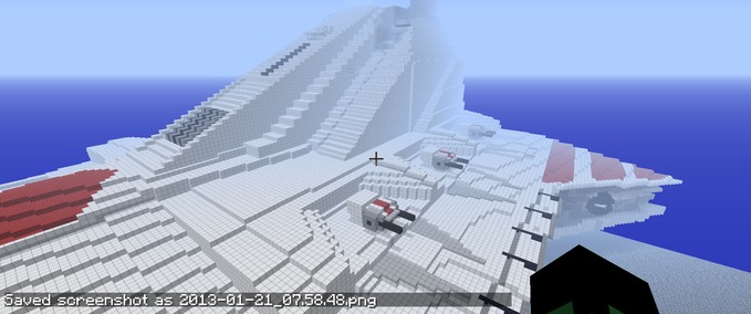 Maps Star Wars Venator Class Minecraft mod