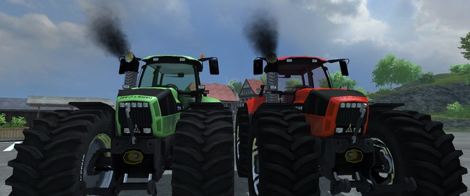 Deutz Fahr deutz Agrotron X720S and X720SR Landwirtschafts Simulator mod