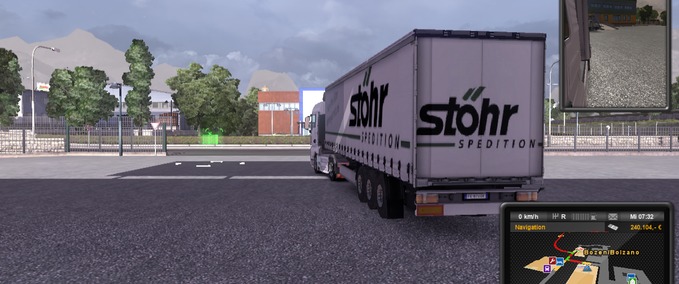 Trailer Stöhr Spedition  Eurotruck Simulator mod