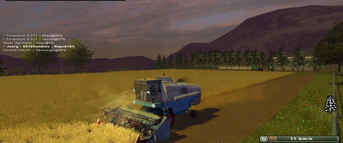 Fortschritt Fortschritt E 512 Kombine  Landwirtschafts Simulator mod