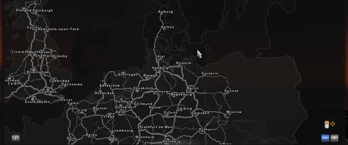 Mods EU Map Eurotruck Simulator mod
