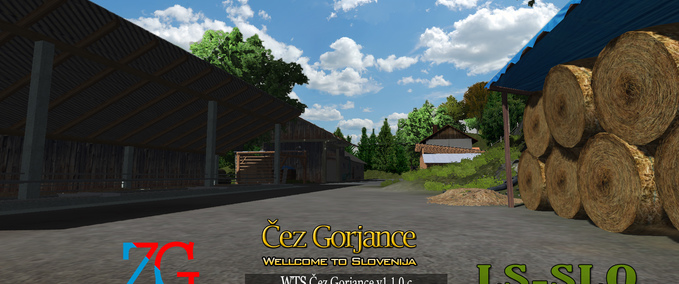 Maps WTS Cez Gorjance  Landwirtschafts Simulator mod