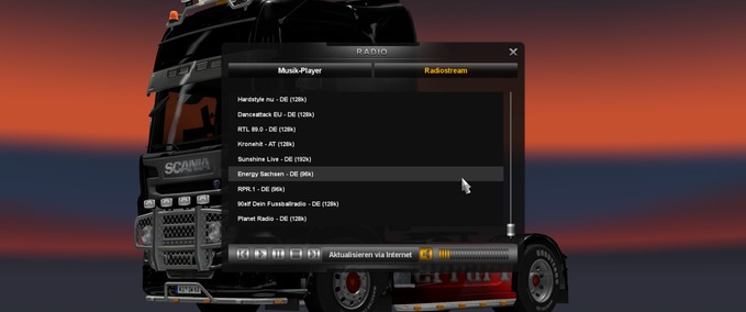 Sonstige Neue Radiostreams   Eurotruck Simulator mod
