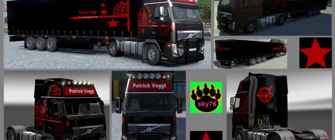 Trucks Patrick Vogtt Pack Eurotruck Simulator mod