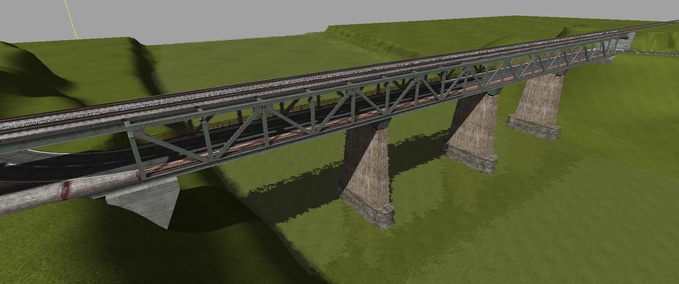 Objekte Modular double deck bridge Landwirtschafts Simulator mod
